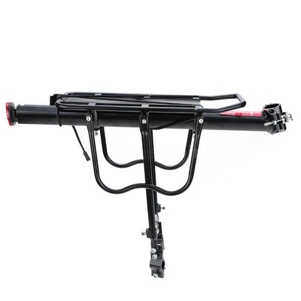 MTB Bicycle Rear Rack Seat Post Mount Pannier Luggage Carrier 25KG Load