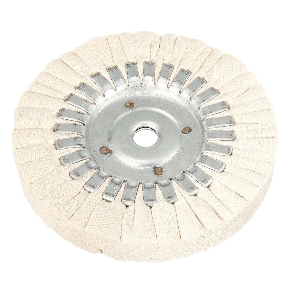 1pc 6 inch Cotton Polishing Wheel 6 Inch Jewelry Wood Metal Polisher Buffing Grinding Wheels 25mm Thickness