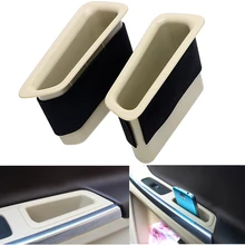 Автомобильный ящик для хранения, органайзер, дверной ящик для хранения, держатель для карт, автомобильный Органайзер, контейнер для Volvo XC60 V60 S60 S60L