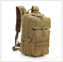 34L Paquete Ejército Mochila Militar Asalto Táctico Molle Bug Out Bag Pequeña Mochila Impermeable para Al Aire Libre que va de Excursión de Caza