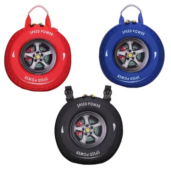 

2018 New Car Tire Cartoon 3D Children Schoolbag Backpack Schoolbag Satchel Fashion Zipper Bag for Student