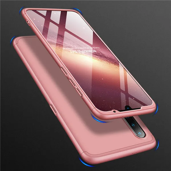 Чехол на для Xiaomi mi 9 mi 9t pro для сяоми ксиоми ми 9t чехол 360 градусов защитный чехол жесткий пластиковый чехол на для Xiaomi mi 8 mi 8 lite для сяоми ксиоми ми 8 Лайт закаленное стекло чехол полное покрытие - Цвет: Rose Gold