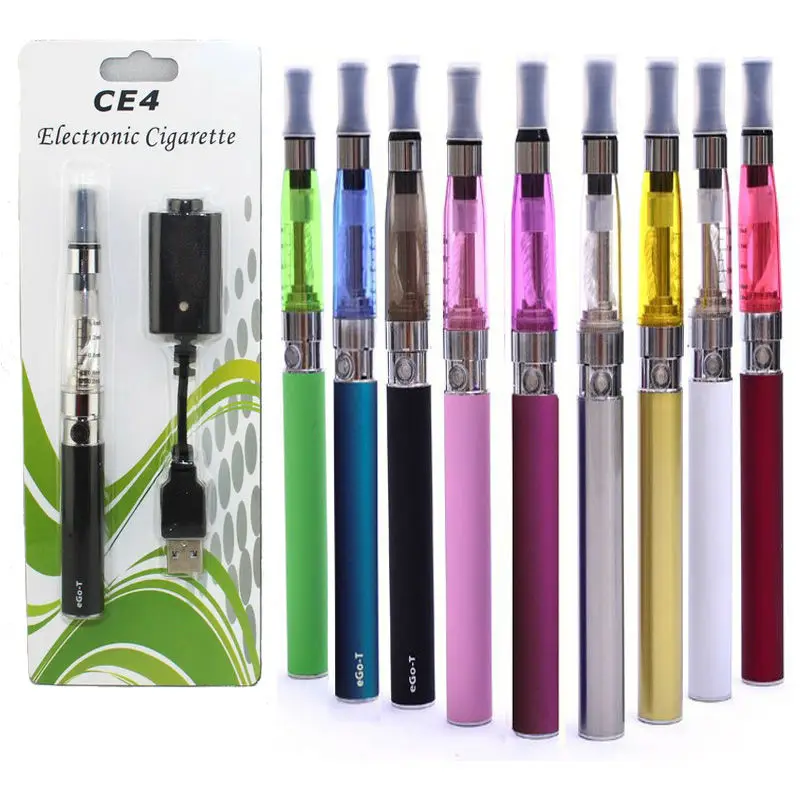 Quality Ego CE4 Electronic Cigarette Blister Pack Rechargeable Battery Atomizer Charger E Cig Kits FAST Delivery 650/900/1100mAh