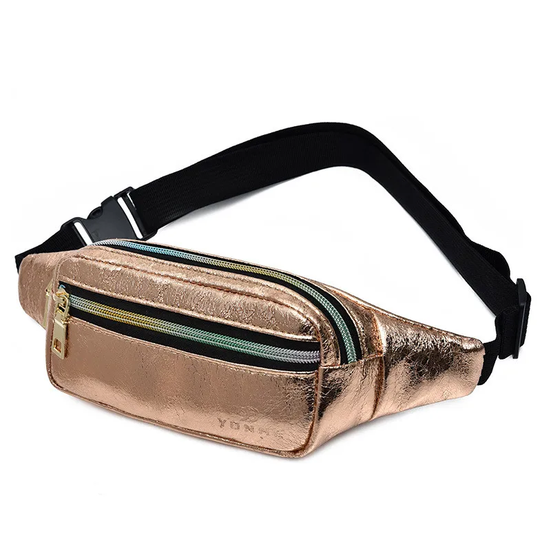 Новинка 2019 года fanny pack multi-function пара панк ног Модная Сумка светоотражающие лазерная сумка для женщин пояс поясная pochete