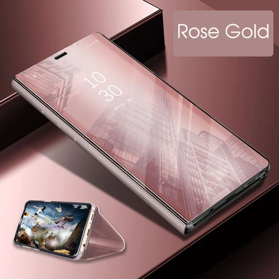 Умный зеркальный чехол для Xiaomi Redmi Note 8T 7 8 Pro книжка с подставкой Xiomi K30 K20 7A 8A 9 lite Mi CC9