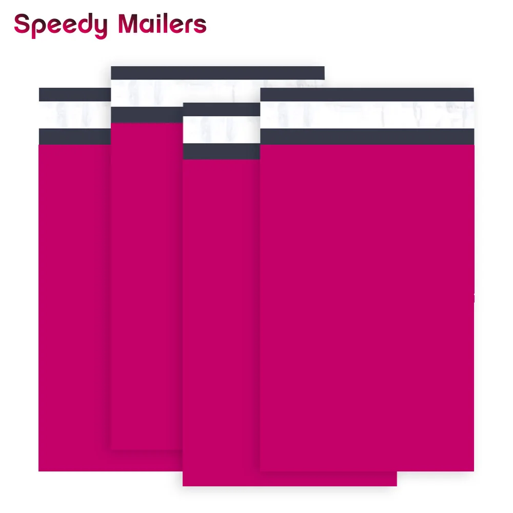 

Speedy Mailers 100PCS 6x9inch 150*230mm Colorful Poly Mailer Pink Poly Mailer Self Seal Plastic Shipping Envelope Bags