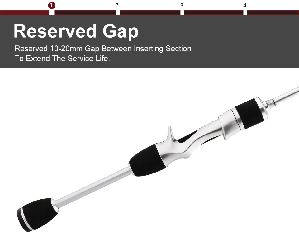 Kingdom 1.89m 2m Spinning Fishing Rod Carbon Good Tip Action and Sensitive Casting Fishing Feeder Rods UL ML M Action Travel Fishing Rod  (11)