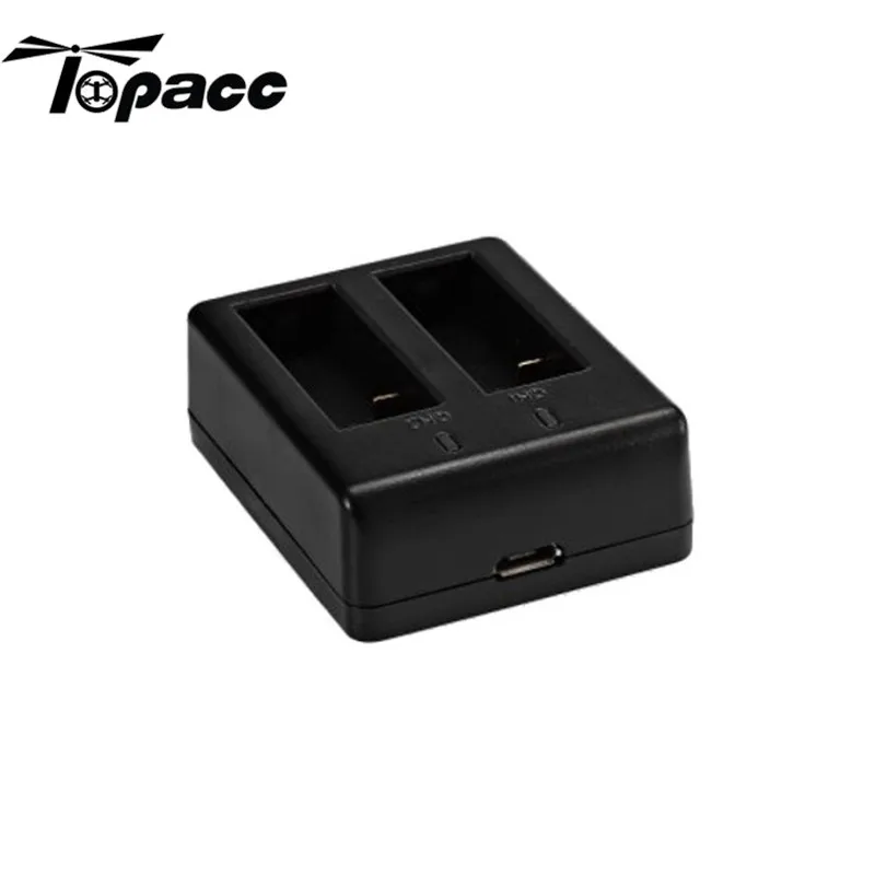 

High Quality 5V High Voltage Dual Battery Charger for Hawkeye Firefly 8s Action Camera with LED Lights