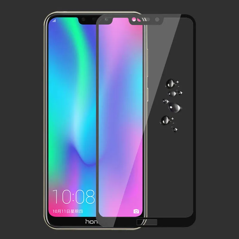 Защитное стекло Honor 8c 8 Lite закаленное для Huawei Hono Honor8 C C8 lite Защитная пленка