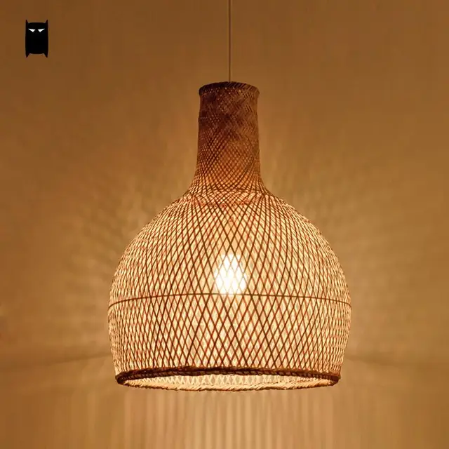 Imbarcazioni Di Bambu Rotondo Di Vimini Rattan Gabbia