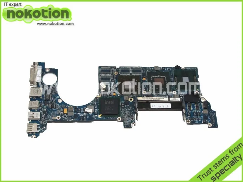 

For Macbook Pro 15 A1260 Laptop motherboard 2008 MB133LLA 2.4GHz T8300 CPU onboard graphics update ddr2 Mainboard Mother Boards