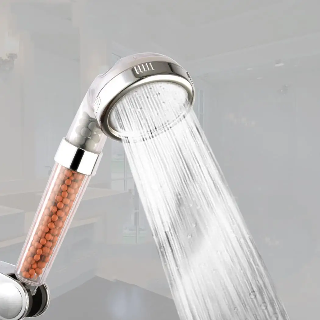 Душевая головка для ванной комнаты ручной регулируемый отрицательный душ, массаж, спрей ионная душевая головка под давлением фильтр