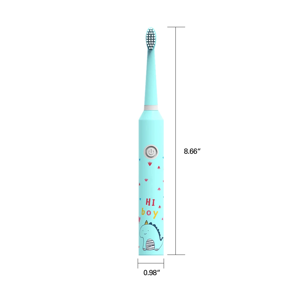 New 3 Modes Children Sonic Electric Toothbrush Cartoon Pattern for Kids with 2 DuPont Bristles Electric Tooth Teeth Brush Heads New 3 Modes Children Sonic Electric Toothbrush Cartoon Pattern for Kids with 2 DuPont Bristles Electric Tooth Teeth Brush Heads