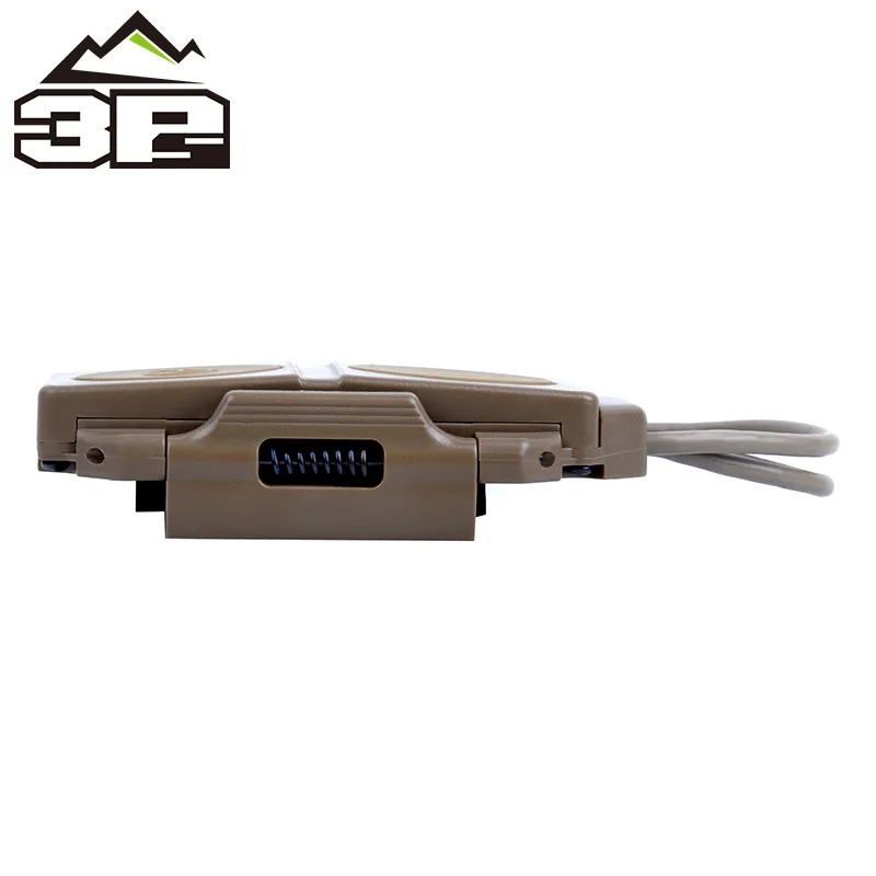 Interruptor de Controle Pressão para Peq 16a e M3x Tático Duplo Remoto Lanterna Airsoft Arma Luz Acessórios Wex177 12 Esporte e Lazer