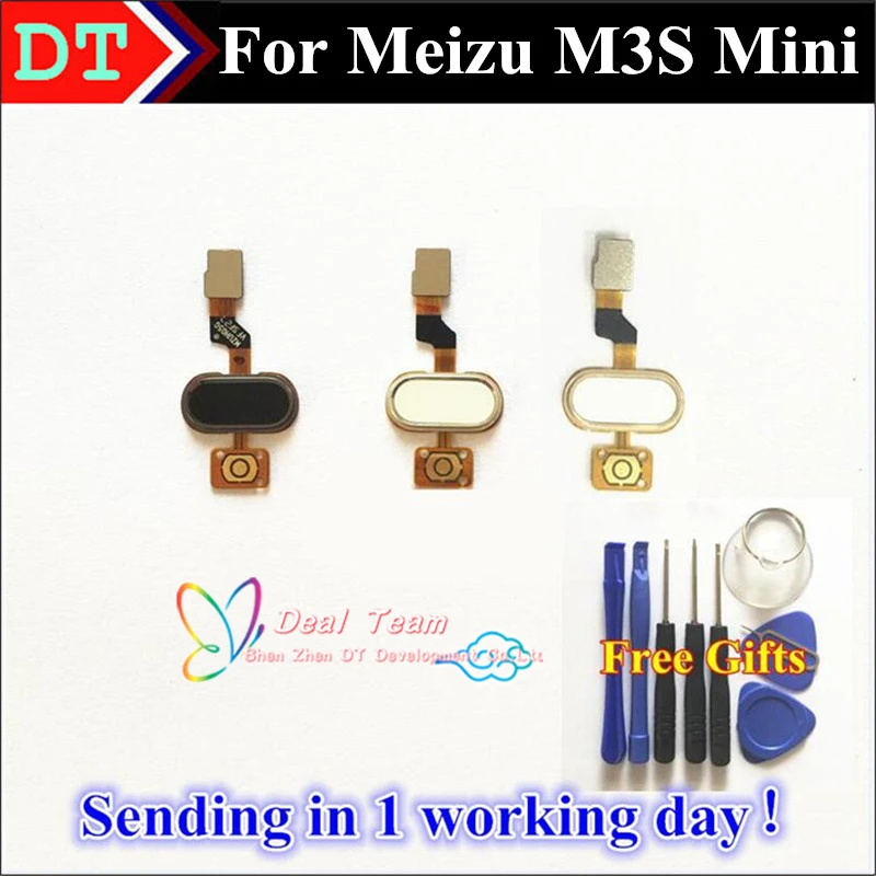 

High Quality New Home Button Key Replacement For Meizu M3S Mini Cell Phone and Tools