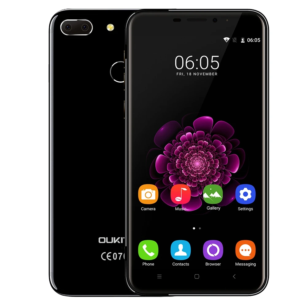 OUKITEL U20 Plus Dual Cameras 4G Smartphone 5 5 IPS Screen Android 6 0 MTK6737 Quad