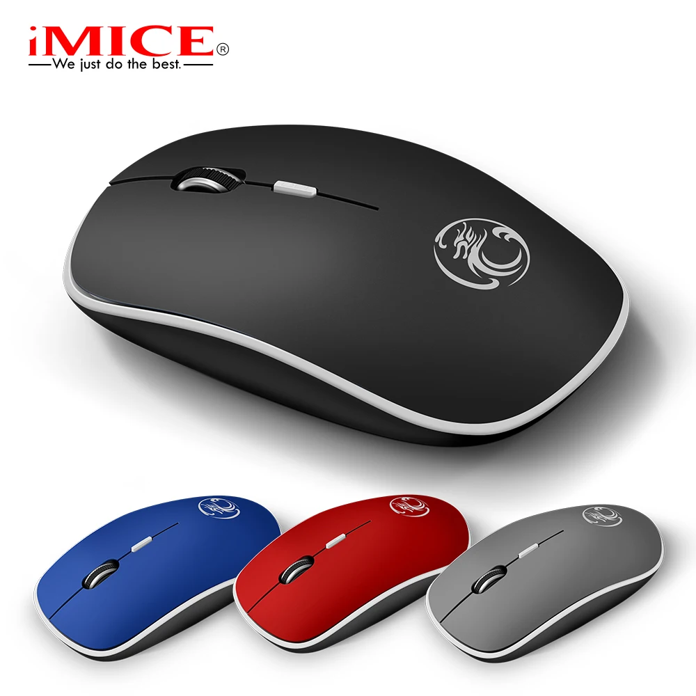 Ergonomic Mouse Wireless Mouse Computer Mouse font b PC b font USB Optical 2 4Ghz 1600