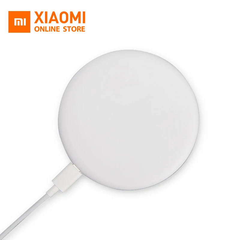 Оригинал Xiao mi беспроводной Char ger Qi Смарт Быстрая зарядка type C для X 2S iPhone 8 plus Sumsung S8