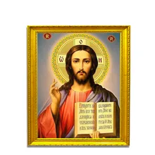 Diy 5D Алмазов Картина Икону Вышивка Религиозных Рисунок Горный Хрусталь Китайский Алмазный Крест Вышивка. Пользовательские Фото