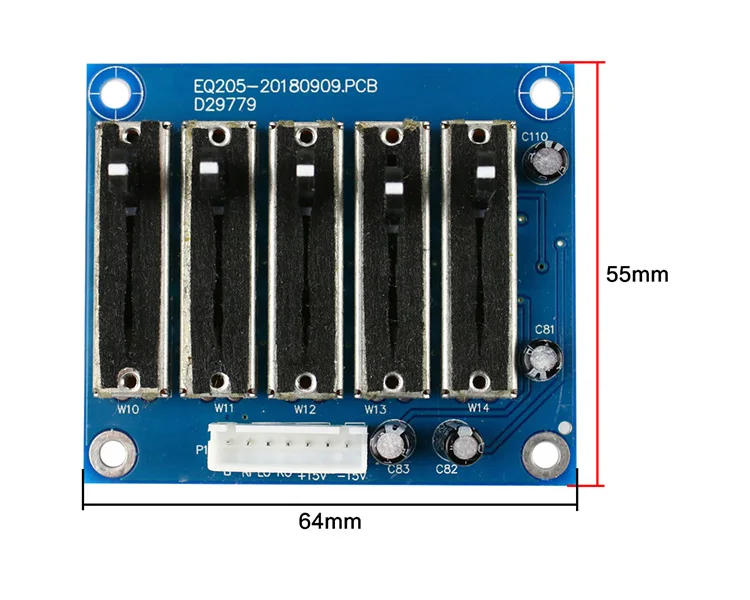 5, 10, 15 Road Preamp, Stereo, Frequência ajustável, 35Hz, 70Hz-20KHZ
