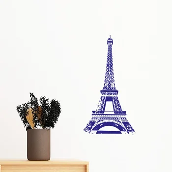 

Eiffel Tower Silhouette France Paris Removable Wall Sticker Art Decals Mural DIY Wallpaper for Room Decal
