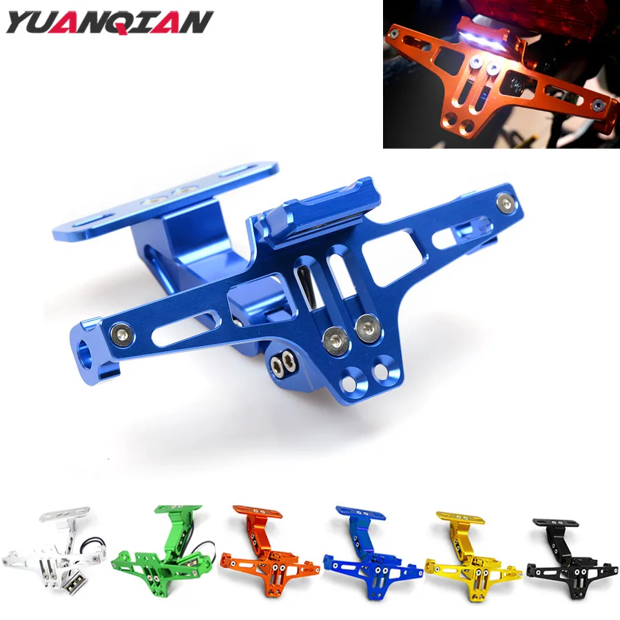 Motorcycle Licence Plate Holder Bracket Frame Number Plate For Yamaha XMAX T MAX TMAX 530 TMAX530 TMAX 500 XMAX 125 250 300 400
