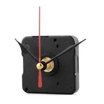 

Hot sale Red Stitch Silent Movement Quartz Clock Movement Mechanism DIY Tool Kit without Hook