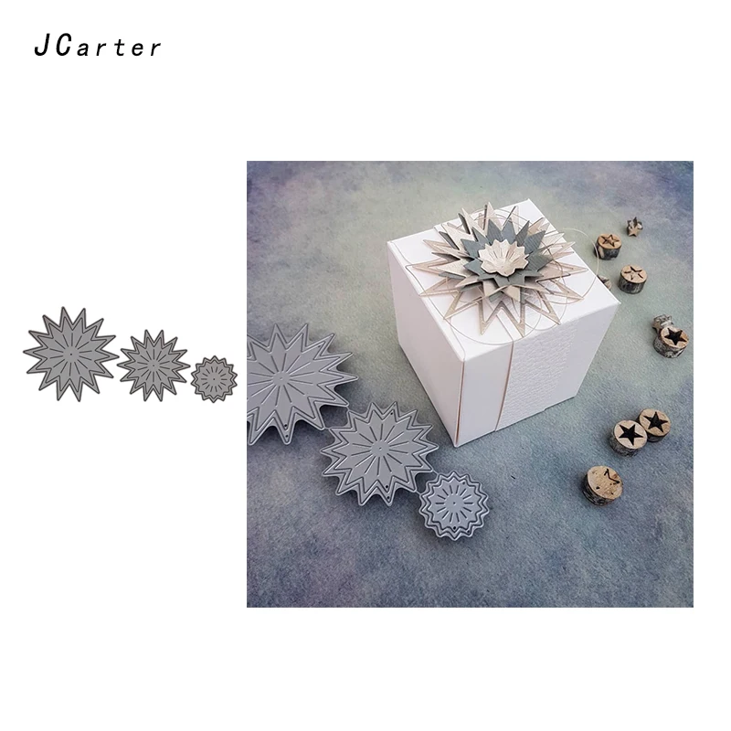 

JC Metal Cutting Dies for Scrapbooking Dies Large Decoration Flowers Craft Stencil Handmade Paper Card Making Model 2019 Die Cut