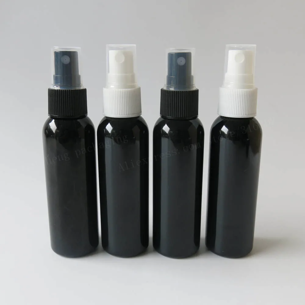 

Free shipping - 50pcs*60ml Black Plastic Perfume Bottle, 2oz Black Mist Sprayer Bottle,2oz Perfume Atomizer Fragrance Packaging