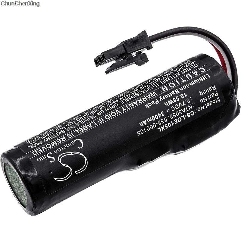 Cameron Sino 3400mAh аккумулятор 533-000105, NTA3083 для logitech S-0012, UE Boom