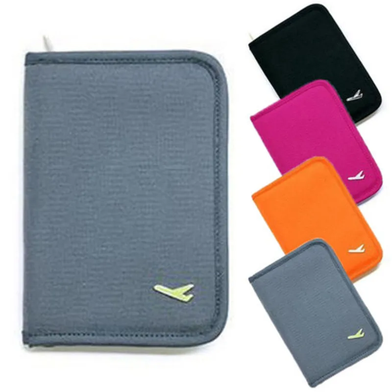 

Fashion Card Package Practical and Convenient Travel Wallet Passport Holder Organiser Pouch for Cards Documents Money ID Card