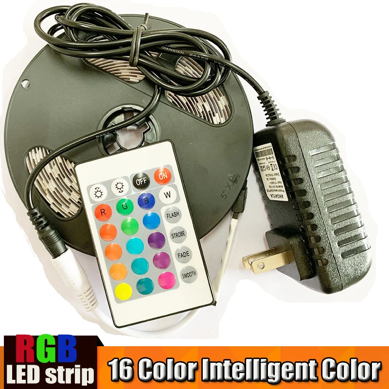 DC 12v LED Strip 5050 SMD Board Flexible Tape Light Waterproof RGB For Indoor Ceiling TV Background Decoration | Лампы и освещение