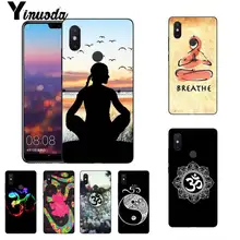 Yinuoda ejercicio aeróbico de Yoga DIY impresión funda de teléfono para Xiaomi mi 6 mi x2 mi x2S Note3 8 8SE Redmi 5 5Plus Note4 4X Note5