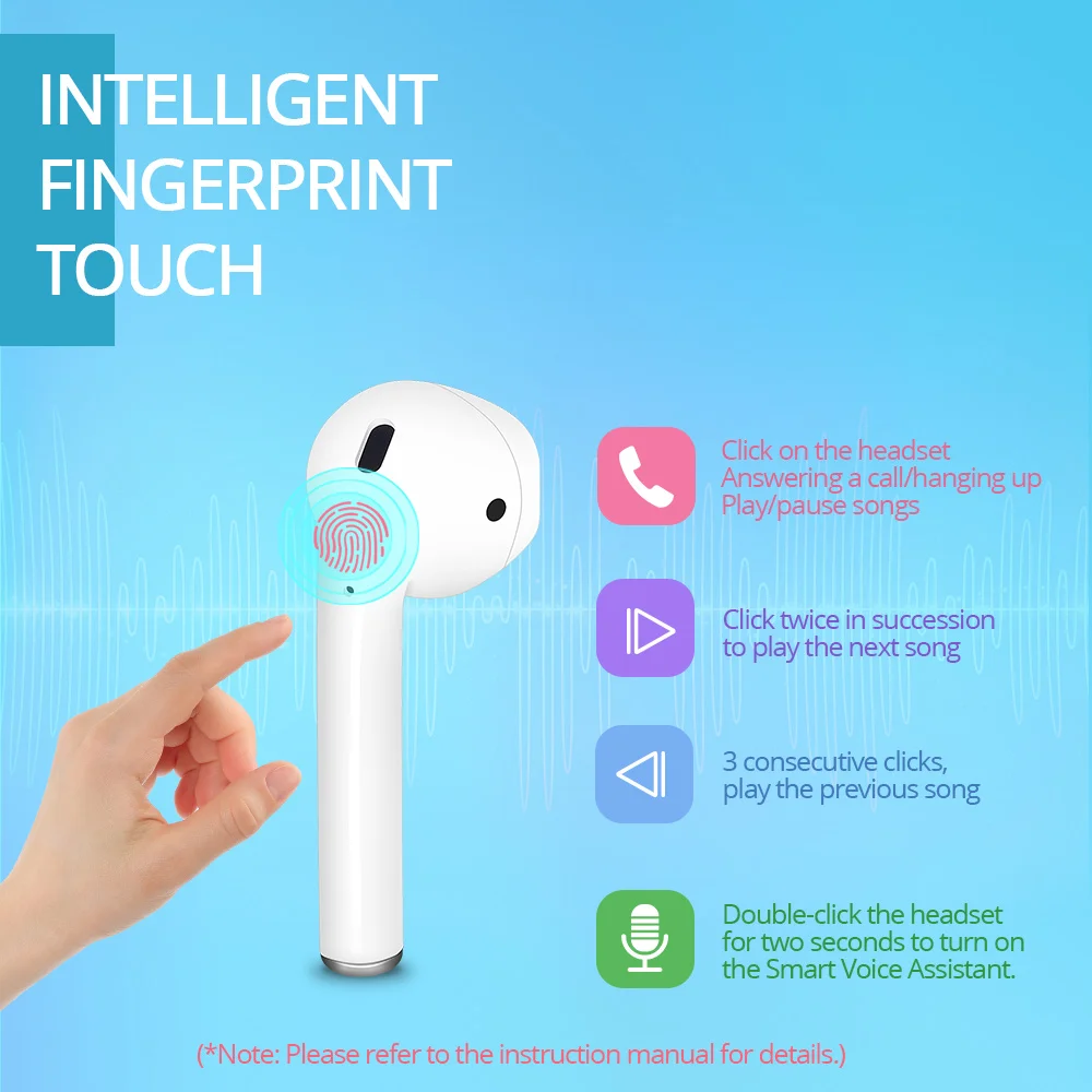 I10 Max/Tws стерео мини bluetooth гарнитура беспроводные наушники 5 0 вкладыши спортивные