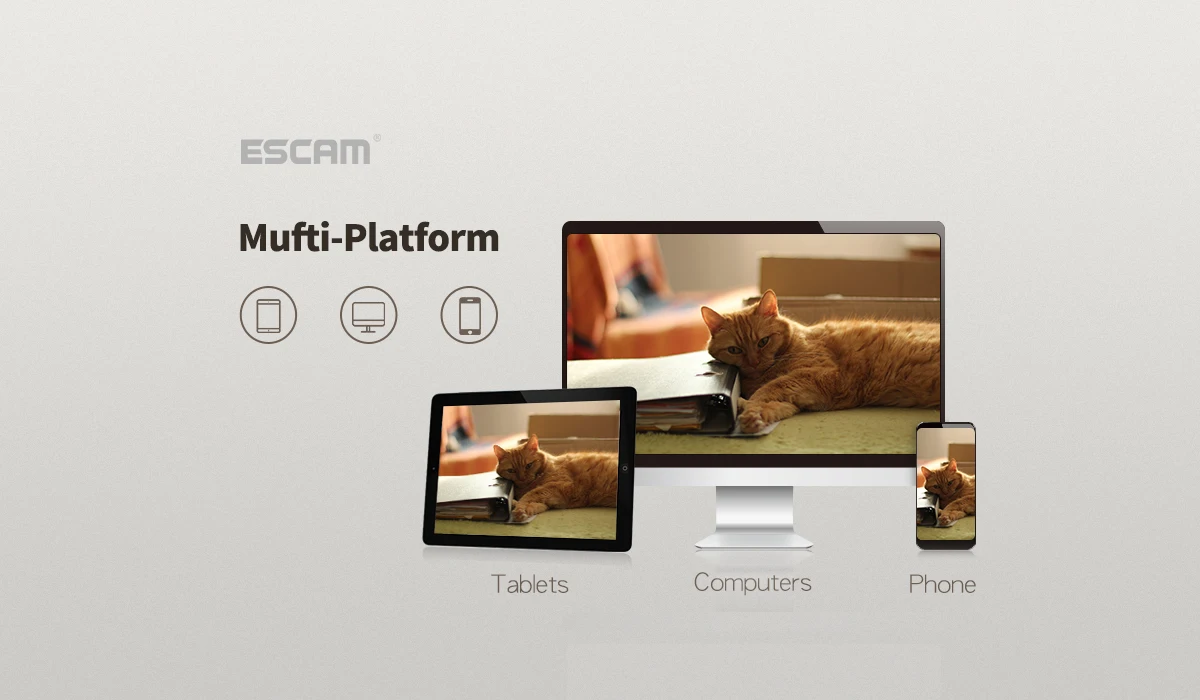 ESCAM YooSee Q6 2,0 M 1080P Кнопка мини беспроводная камера Поддержка Android IOS PC Просмотр детектор движения и электронная почта будильник до приложения