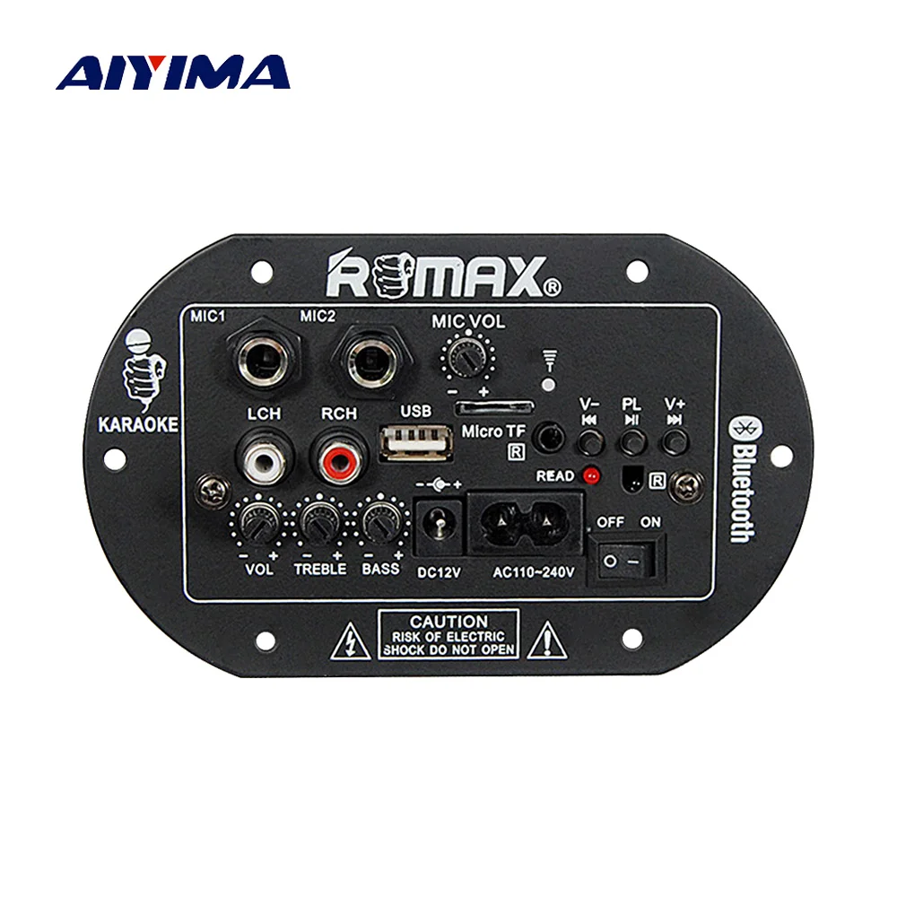 AIYIMA Bluetooth Subwoofer Car Home Power Amplifiers Board Amplificador
