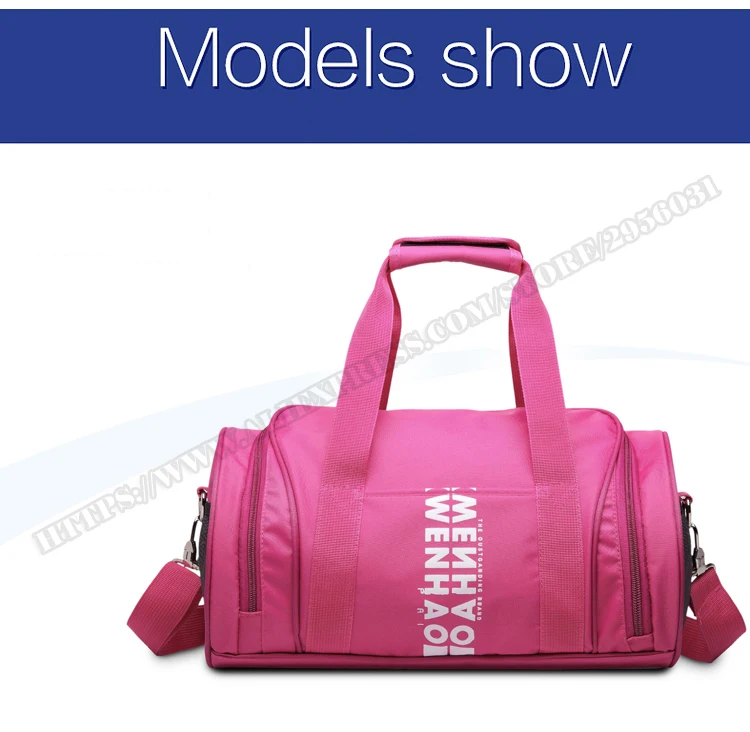 Gym Bag, Duffel Bag, Sports Gym Bag for Women and Men with Shoe Compartment