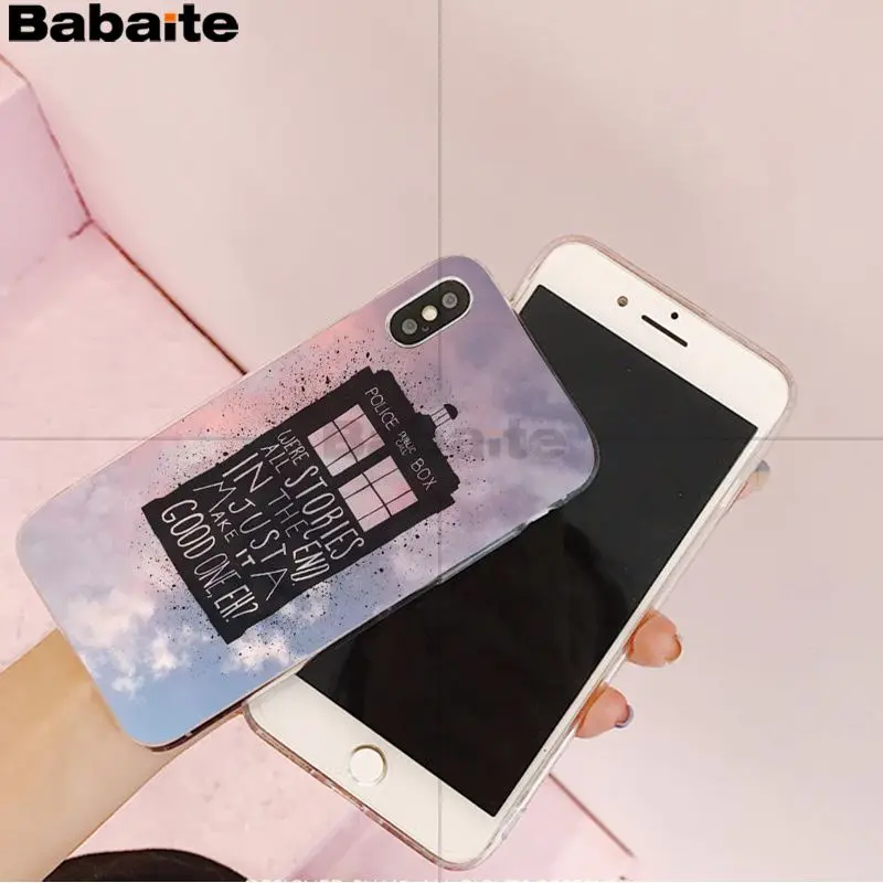 Babaite Tardis Box Doctor Who Colorful Cute Phone Accessories Case for Apple iPhone 8 7 6 6S Plus X XS MAX 5 5S SE XR Cellphones Babaite Tardis Box Doctor Who Colorful Cute Phone Accessories Case for Apple iPhone 8 7 6 6S Plus X XS MAX 5 5S SE XR Cellphones
