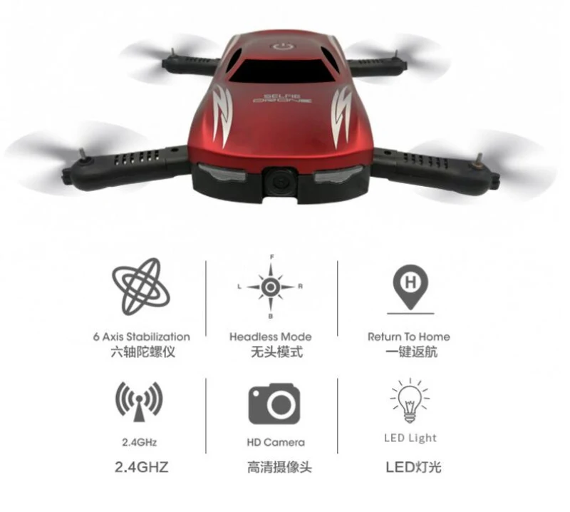 mini rc drone X185 2.4G 4CH wifi fpv remote control rc Quadcopter with camera mini Selfie Foldable Pocket Drone One Key Return mini rc drone X185 2.4G 4CH wifi fpv remote control rc Quadcopter with camera mini Selfie Foldable Pocket Drone One Key Return
