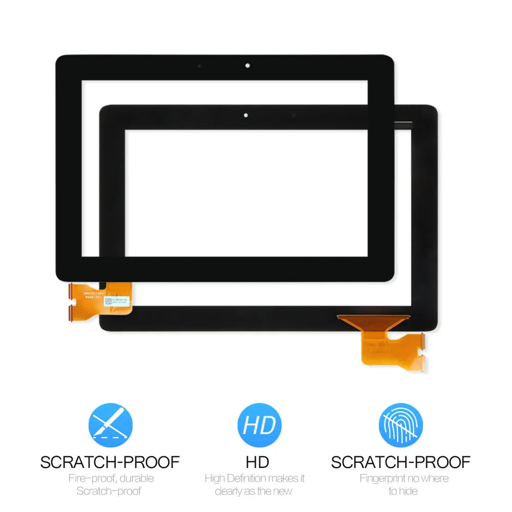 Ceny SRJTEK Digitizer dla asus memo pad inteligentny 10 ME301 dotykowy ME301T 5280N FPC 1 ekran dotykowy szkło czujniki Tablet wymiana ekranu