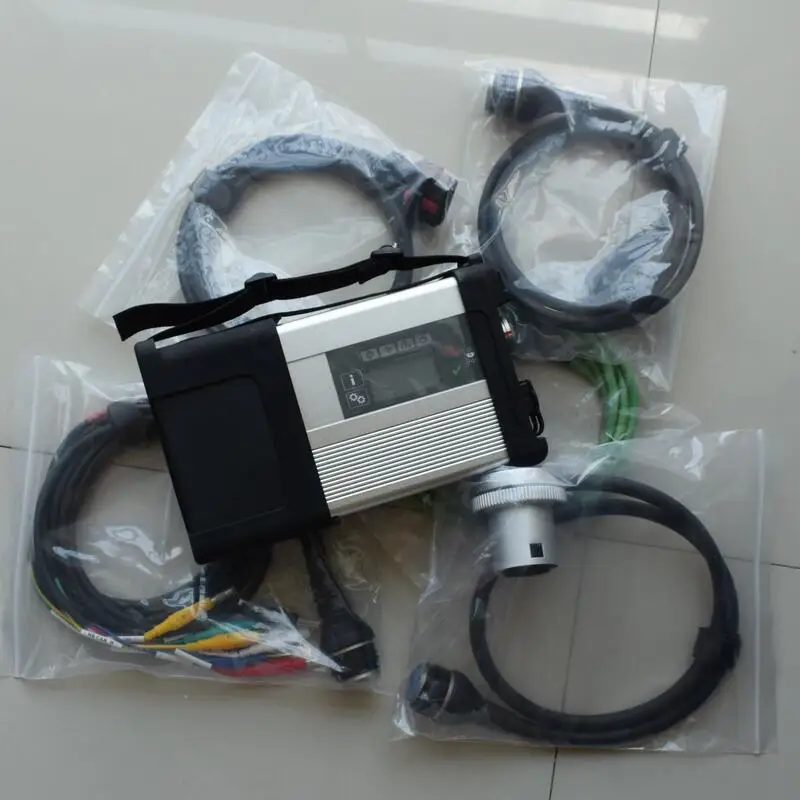  Herramienta de diagnóstico MB Star C5 SD conectar con el ordenador portátil T410 HDD Vediam/DTS Sof