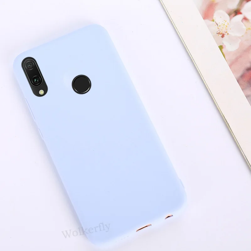 Силиконовый чехол на руку для xiaomi redmi note 7, чехол ярких цветов для redmi 7, 7a, note 7, повязка на запястье, держатель для телефона, подставка, мягкий чехол - Цвет: Purple case only