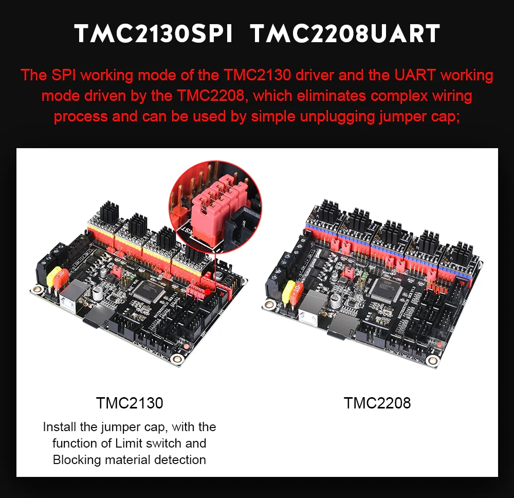 BIGTREETECH SKR V1.3 плата управления 32 бит ARM cpu Smoothieboard TMC2130 SPI TMC2208 TMC2209 драйвер vs MKS GEN L части 3d принтера