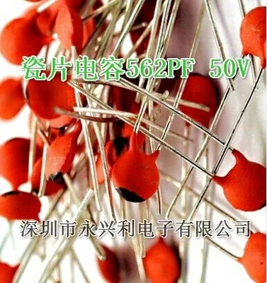 50V 562PF 5600PF 5.6NF Ceramic Capacitors/ 562pf Disc Capacitors(200pcs/lot)... | Электронные компоненты и
