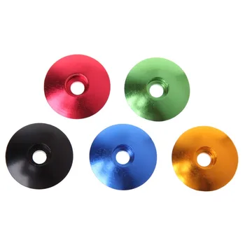 

New Bicycle Headset Cap 28.6mm Dustproof Top MTB Bike Stem Cover Aluminum Alloy