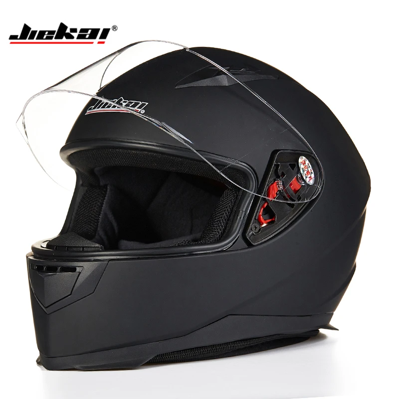 Классический Полнолицевой мотоциклетный шлем, мотоциклетный шлем для кросс-гонок, сертифицированный в горошек, для мужчин и женщин, всесезонный мотоциклетный шлем
