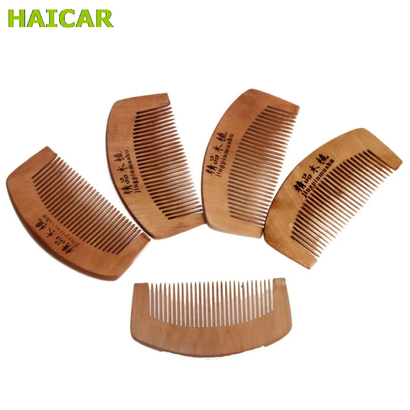 

Natural Health Peach Wooden Mahogany Comb Present Comb 0.4