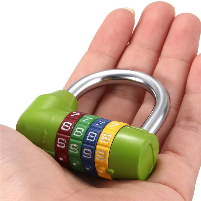 Разблокированный замок безопасности MTGATHER с кодом цифр и паролем|padlock security|combination