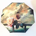 2016 новое прибытие красивый узор девушка зонтик дождь женщины мода арочные зонтики принцесса женский зонтик творческий подарок us041 2016 новое прибытие красивый узор девушка зонтик дождь женщины мода арочные зонтики принцесса женский зонтик творческий подарок us041