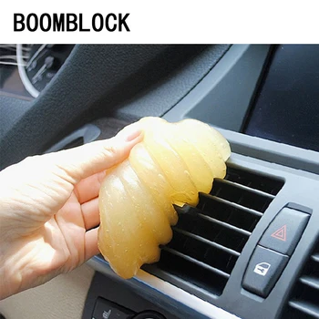 

BOOMBLOCK Car Outlet Wheel Clean Gel Stickers For VW Polo Golf 4 5 Passat Hyundai Tucson Solaris Ix35 Mitsubishi ASX Accessories
